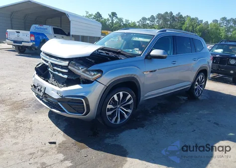 2022 Volkswagen Atlas 3.6L V6 Sel Premium R-Line из США, поврежденный, VIN 1V2FR2CA0NC525483